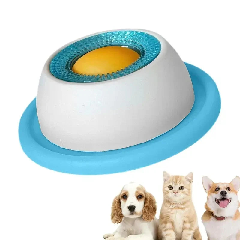 2-in-1 Slow Feeder Lick Mat Pet Puzzle Toy for Dog Cat
