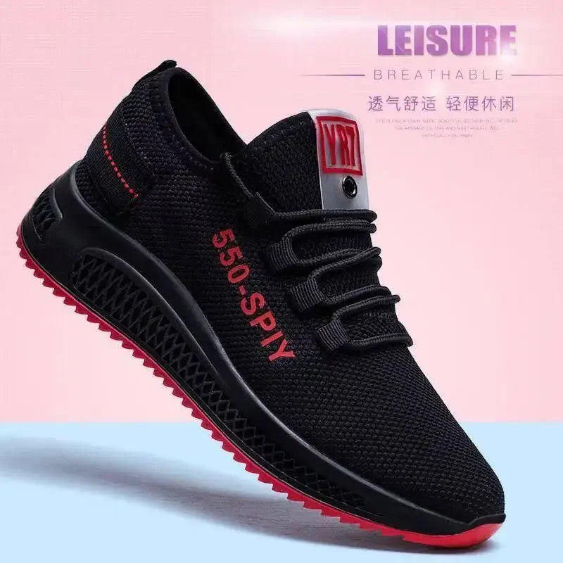 Tenis Feminino 2026 Spring Hot Sale Women Flats for Outdoor Sneakers Air Mesh Walking Jogging Trainers Basket Chaussures Femme