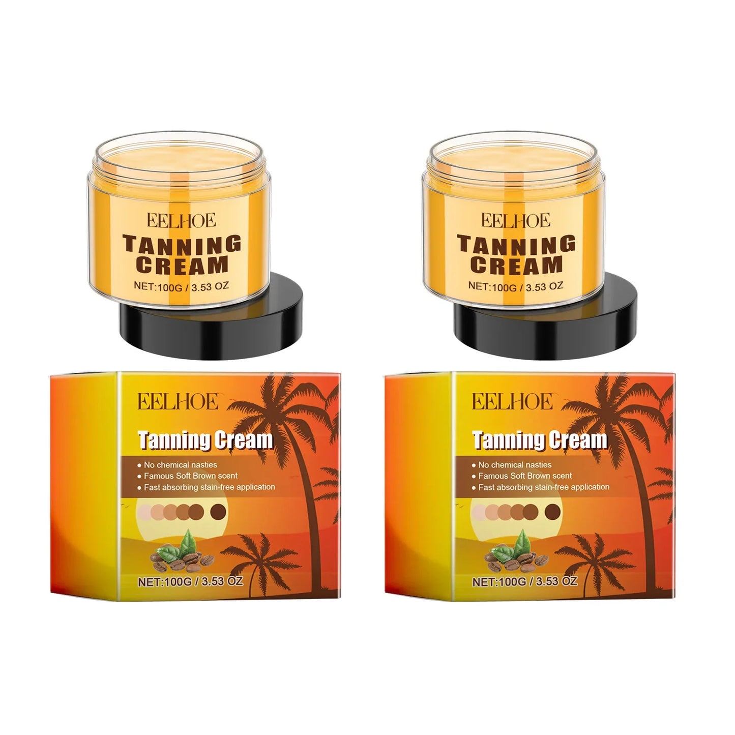 Self Tanning Cream Fake Tan Natural Glow Body Bronzing Nourishing Skin Summer Long Lasting Coloring Bronze Cream Sunless Tanner