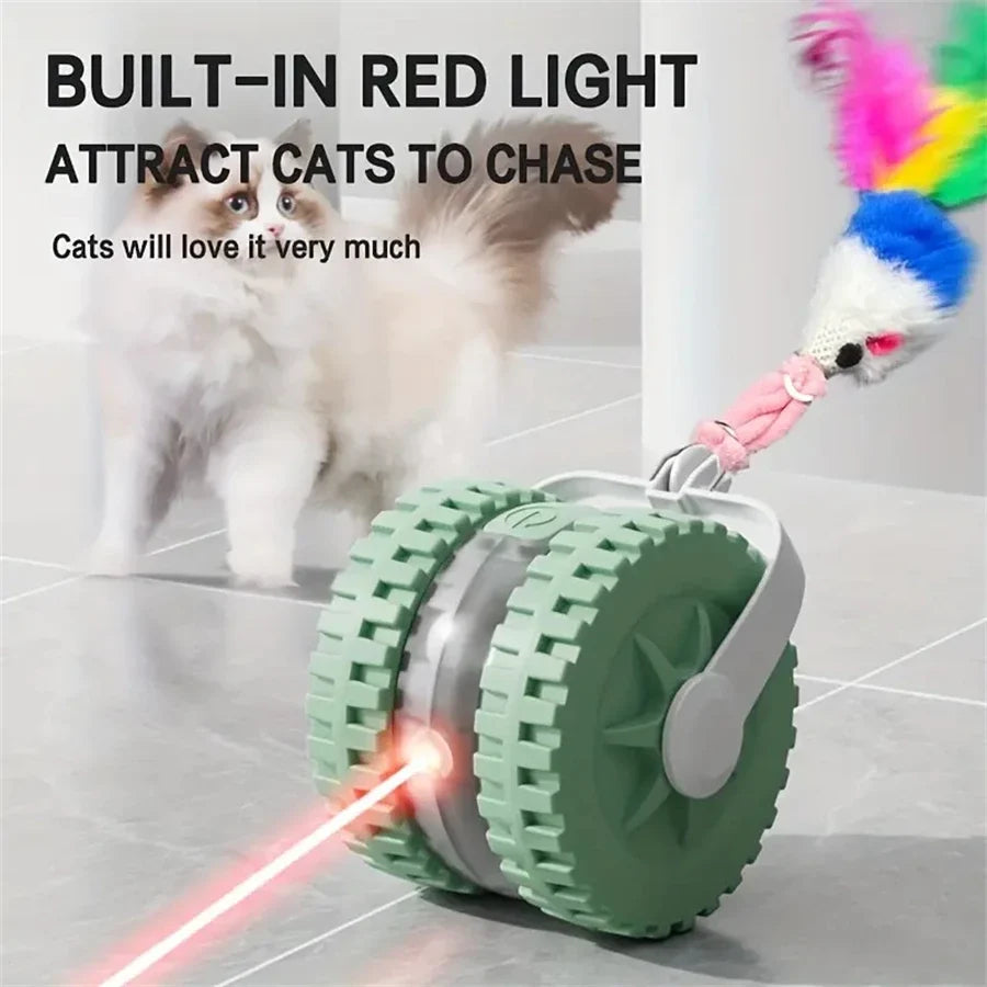Intelligent Dog Toy Ball Electronic Interactive Cat Toy Usb Automatic Moving Bouncing Ball For Large Medium Dog Holiday Pet Gift