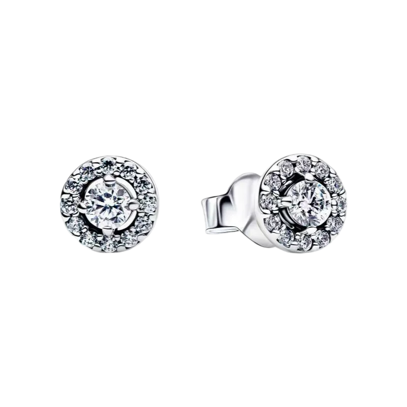 2026 Latest 925 Silver Exquisite Rose Gold Charm Earrings Personalized Pendant Beads, Fashionable Birthday Gift Gifts