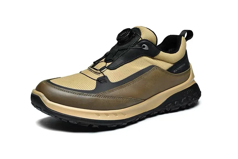 Fashion Waterproof Hiking Shoes Men's Climbing Shoes Anti-collision Fashion Outdoor Casual Lace-up Sneakers