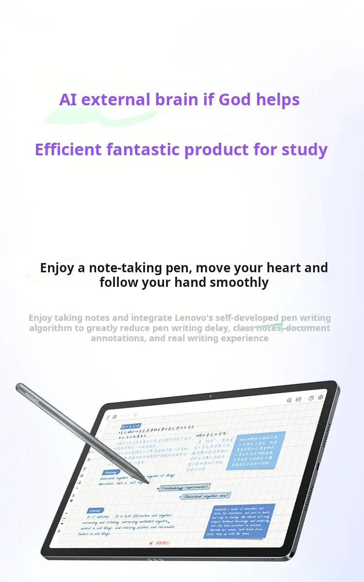 Lenovo Xiaoxin Tablet 11 (2025 Model) 11-inch Tablet PC, Student Tablet, 2-in-1 Pad, Official Genuine Product