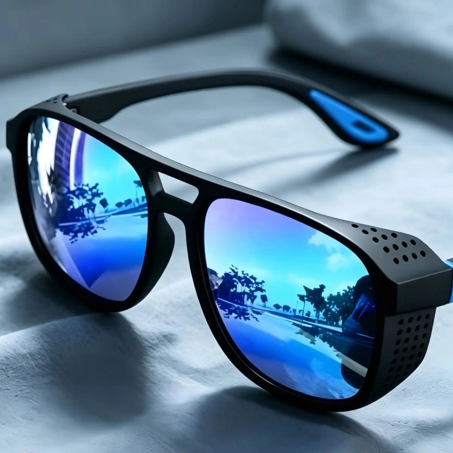 Professional Polarized Sports Sunglasses UV400 Windproof Cycling Running Fishing Hiking Outdoor Eyewear for Men Women