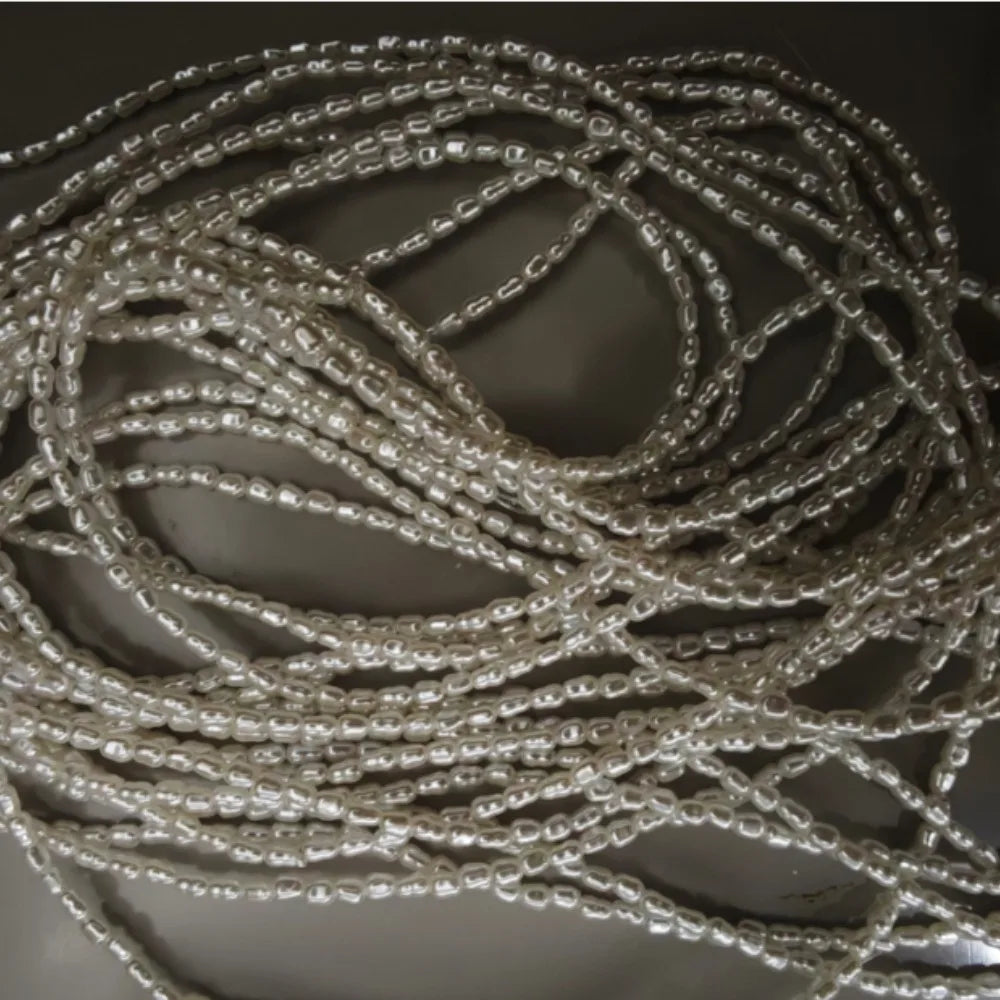 4.5 to 5.5 mm Irregular Baroque Imitation Pearl Semi-Finished Beads for Making Jewelry, DIY Necklacecklace Bracelet Accessories