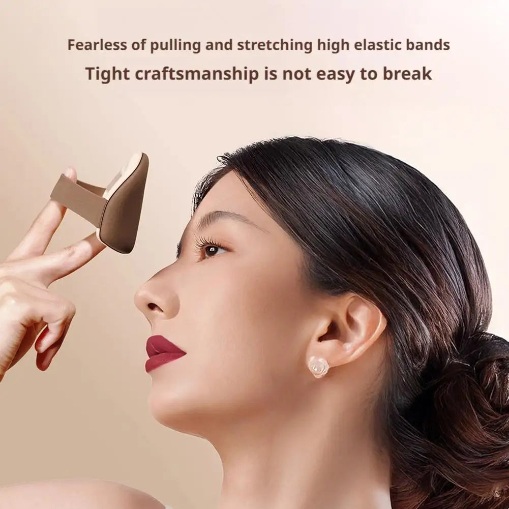 2pcs Dual-Sided Milk Coffee Makeup Sponge, Ultra Soft & Non-Absorbent Foundation Blender for Wet or Dry Use, Beauty Egg