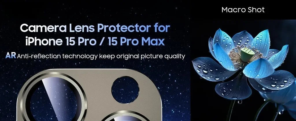 Metal Camera Lens Protector For IPhone 15 16Pro Max Aluminum Alloy Tempered Glass Cover Screen Protector For IPhone 15 16Pro