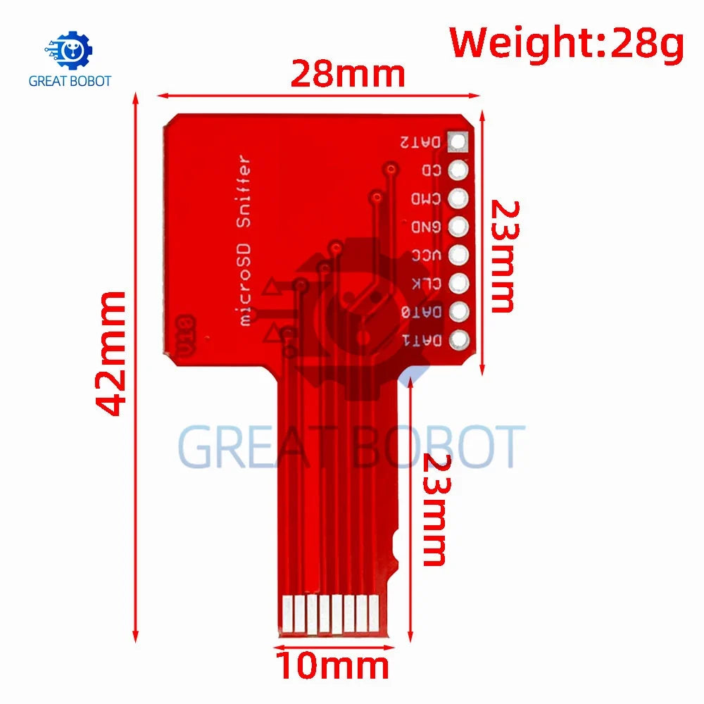 1~3PCS Micro SD Sniffe TF card spi  adapter board module for arduino