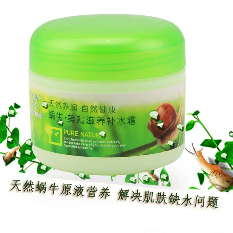 85g large bottle of snail nourishing firming moisturizing cream winter skin care cream cosmetics