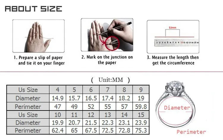 Keisha Lena AAAAA Zircon Men Ring Stainless Steel 18K Gold Plated Engagement Rings For Man Jewelry Waterproof Allergy-Resistant