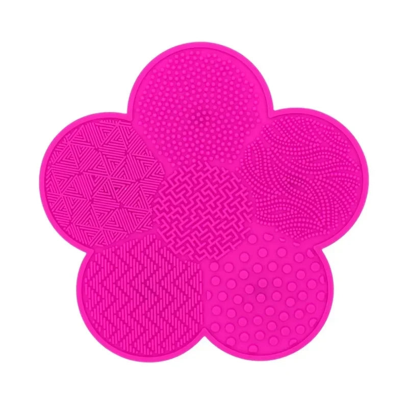 Silicone Makeup Brush Cleaner Folding Powder Puff Cleaning Bowl Eyeshadow Brushes Washing Soft Mat Beauty Tools Scrubber Box