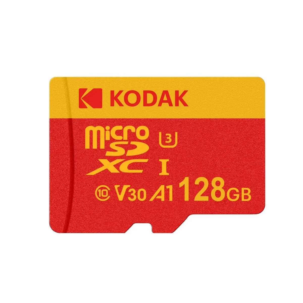 KODAK 128GB Micro SD Card U3 V30 256GB 64GB 32GB 4K High Speed TF Card for Phone Camera Drone Original TYPE-C Reader