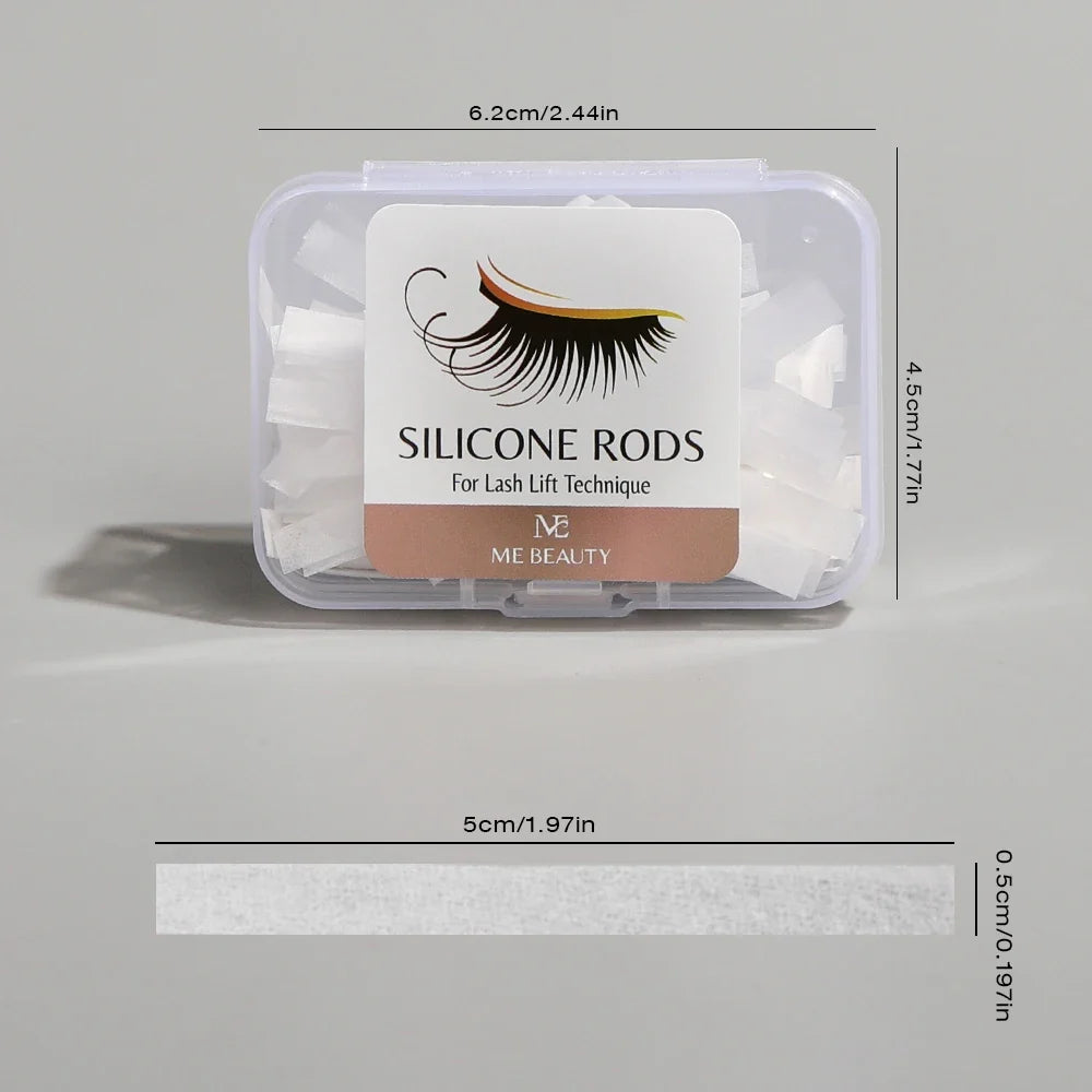 500pcs Lash Lift Pads, Eyelash Lift Rods Covers Pads Curlers,Disposable Eyelash Tapes Makeup Beauty Tools for Lash Lifting