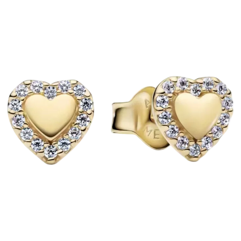 2026 Latest 925 Silver Exquisite Rose Gold Charm Earrings Personalized Pendant Beads, Fashionable Birthday Gift Gifts