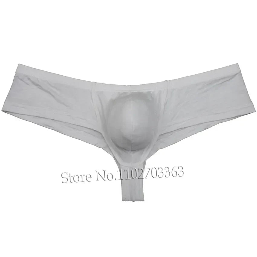 Men's Micro Boxers Mini Bikini Briefs Underwear Slip Bulge Pouch Breathable Smooth Beach Trunks Stretchy Panties Low Rise Soft
