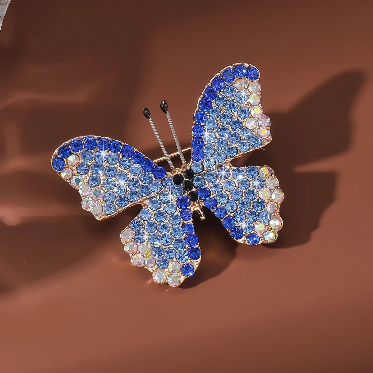 Cute Butterfly Brooch for Women, Sparkling and Vibrant with Forest Style Design, Daily Wear Brooch Accessories