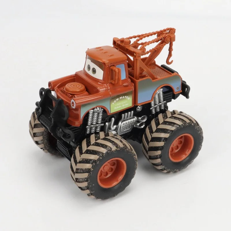 Cars toy Cars Lightning McQueen rhapsody matador bulldozer truck Mater harvester 1:55 Diecast Metal Car Model Toy