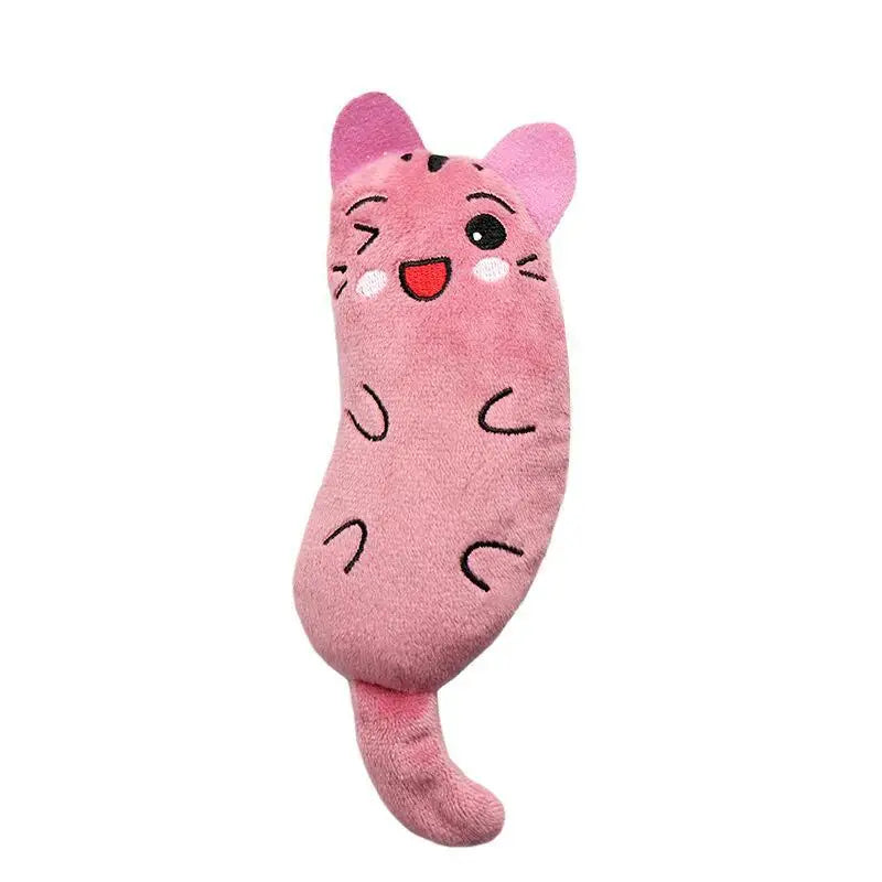 Funny Pet Plush Catnip Toy Cat Expressive Mouse Toys Interactive Cat Toy Kitten Bite Resistance Toy Pet Accessories