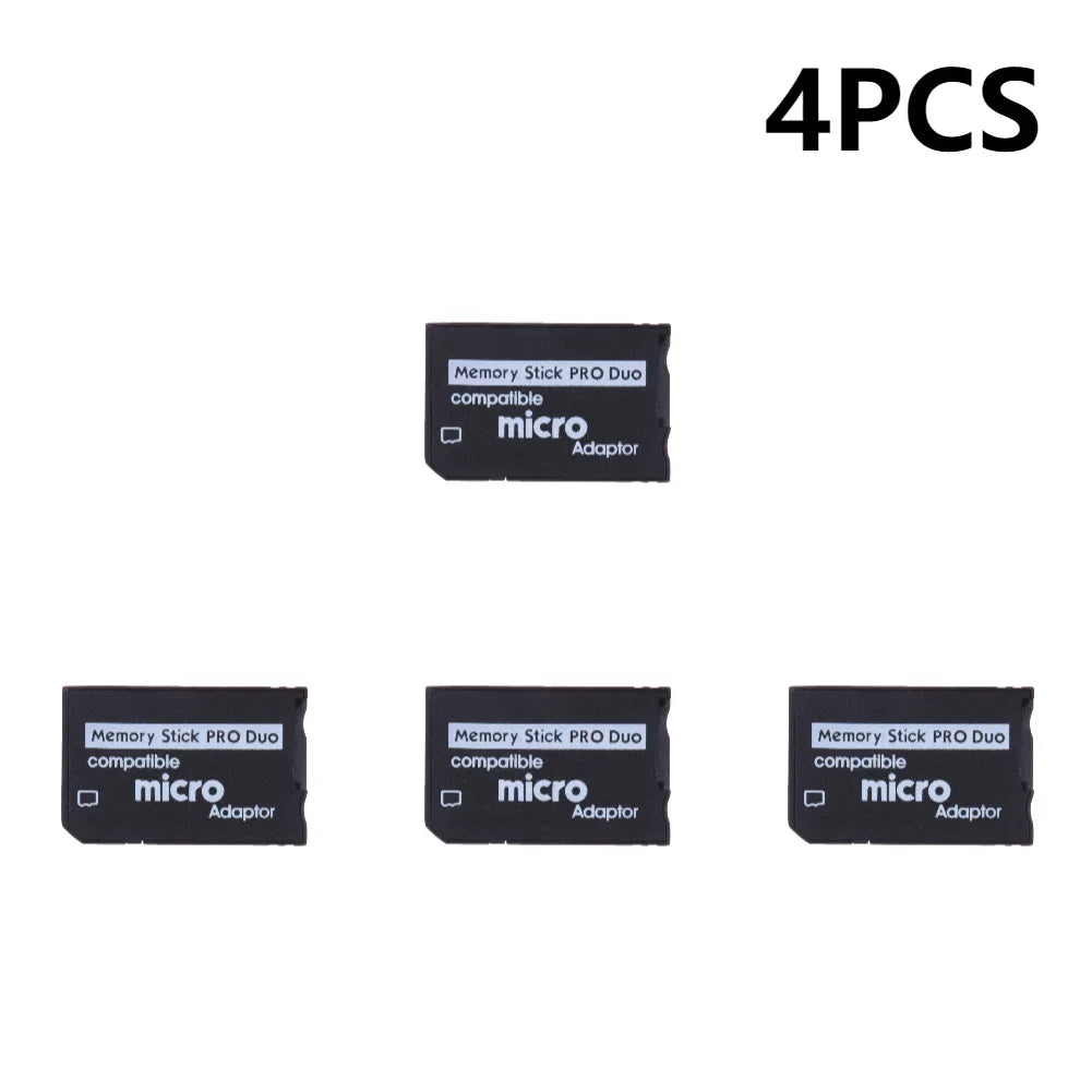 1-30PCS Support Memory Card Adapter SD Card Card To Memory Stick Adapter For PSP SD Card Card 1MB-128GB Memory Stick Pro