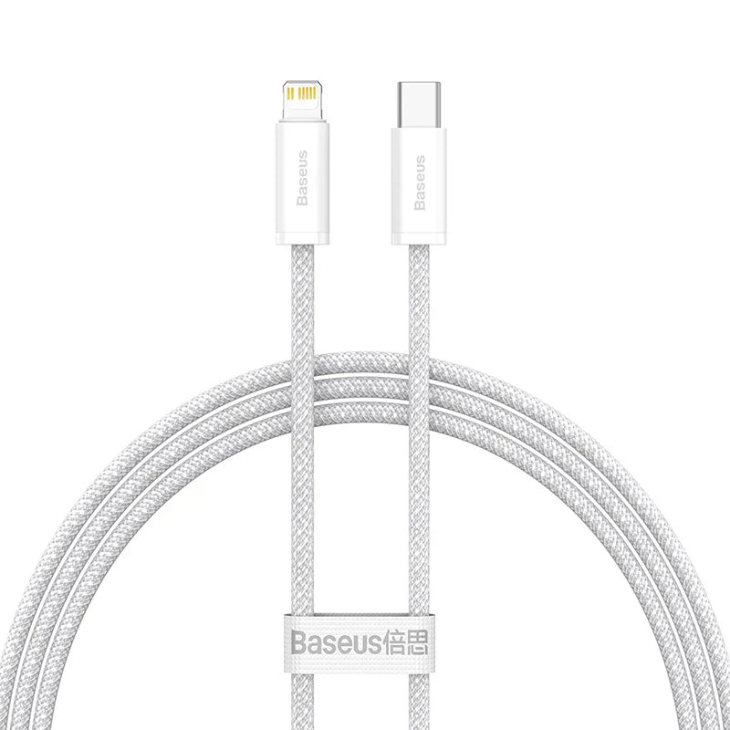 Baseus USB C Cable For IPhone 14 13 12 11 Pro Max Xs Plus 20W 30W Fast Charging Cable Type C Data Wire For ipad Macbook