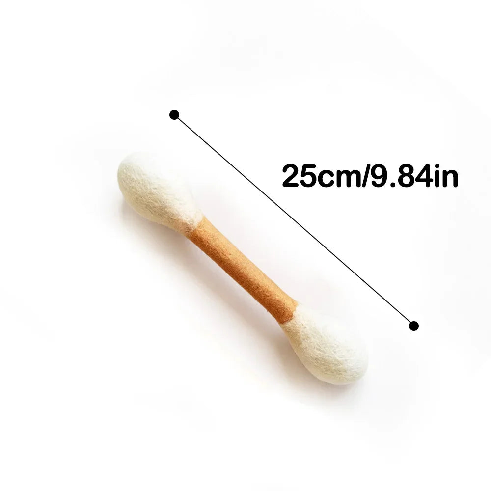 Creative Large Catnip Cotton Swab Rope Toys Kitten Chew Stick Teeth Cleaning Grinding Bite Durable Interactive Cat Toy