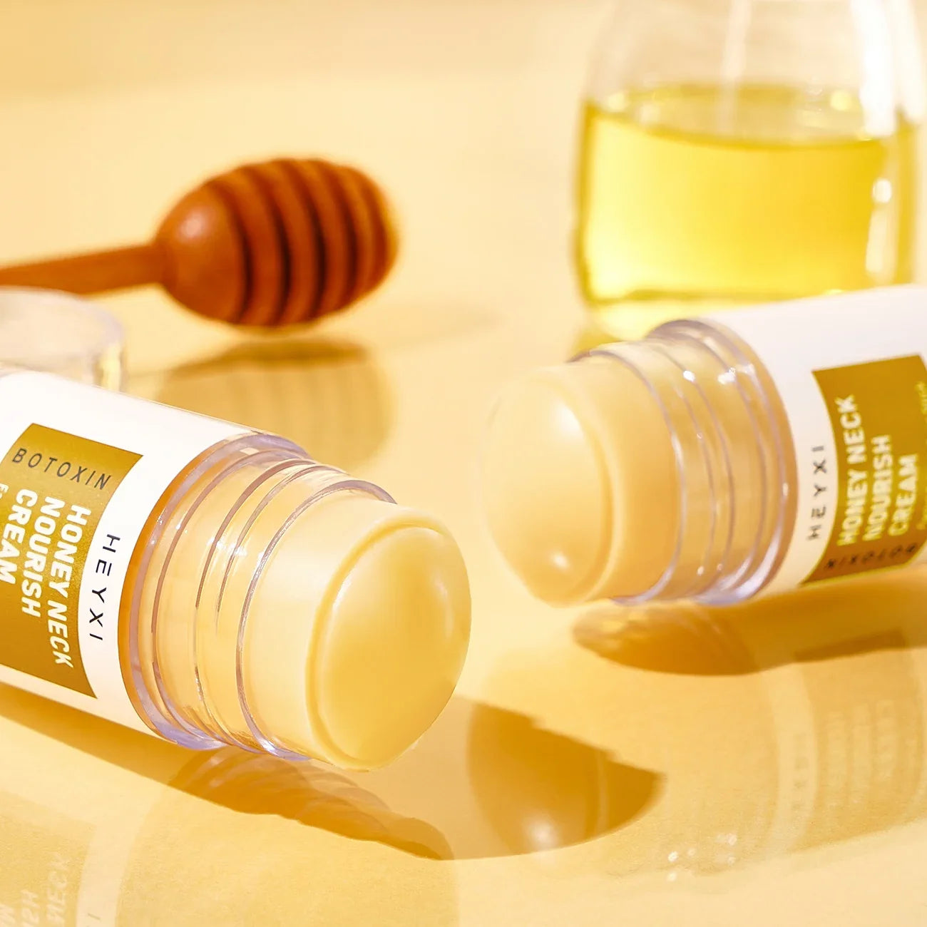 Honey Neck Nourishing Cream, Natural Ingredients, Deep Moisturizing, Refreshing and Easy to Absorb, Suitable for All Skin Types
