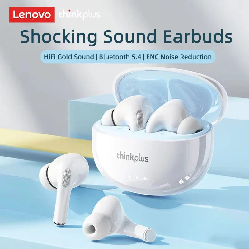Lenovo Original LP5 PRO TWS Wireless Bluetooth V5.4 Stereo Earphones Long Endurance Touch Earbuds Low Latency Gaming Headset New