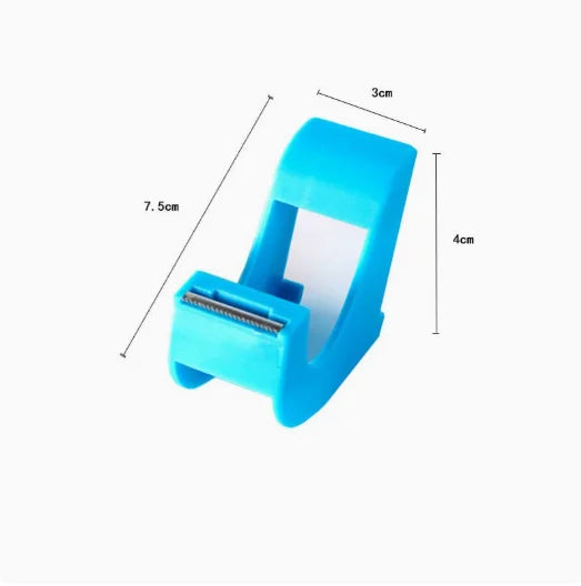Mini Handheld Tape Dispenser With Cutter Portable Small Tape Holder For Desk Office School Home Desktop Stationery Cutting Tool