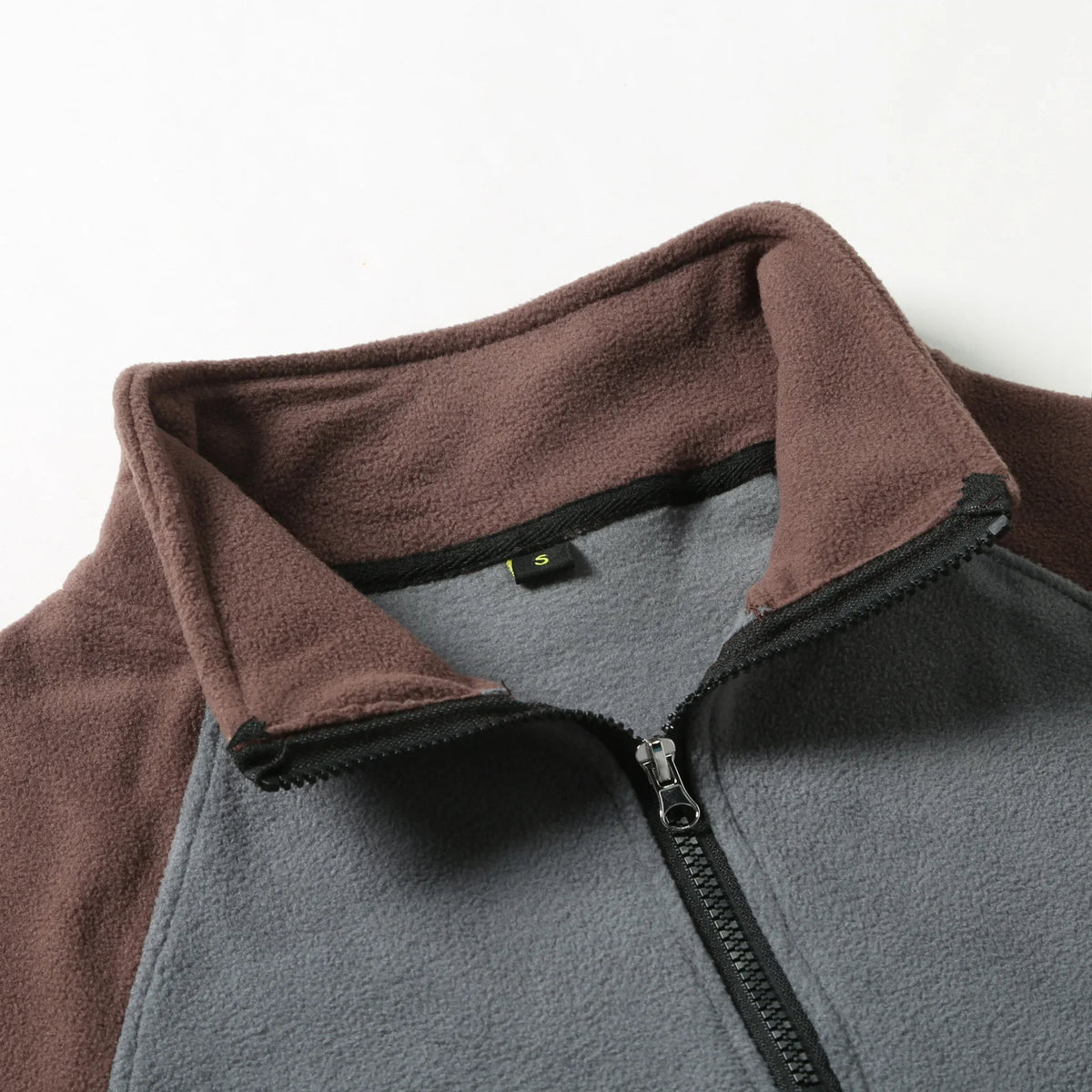 Autumn Winter Men's Fleece Hoodies Half Zipper Patchwork Pullover Coats Men Fashion Outdoor Warm Sweatshirts Male Casual Hoodies