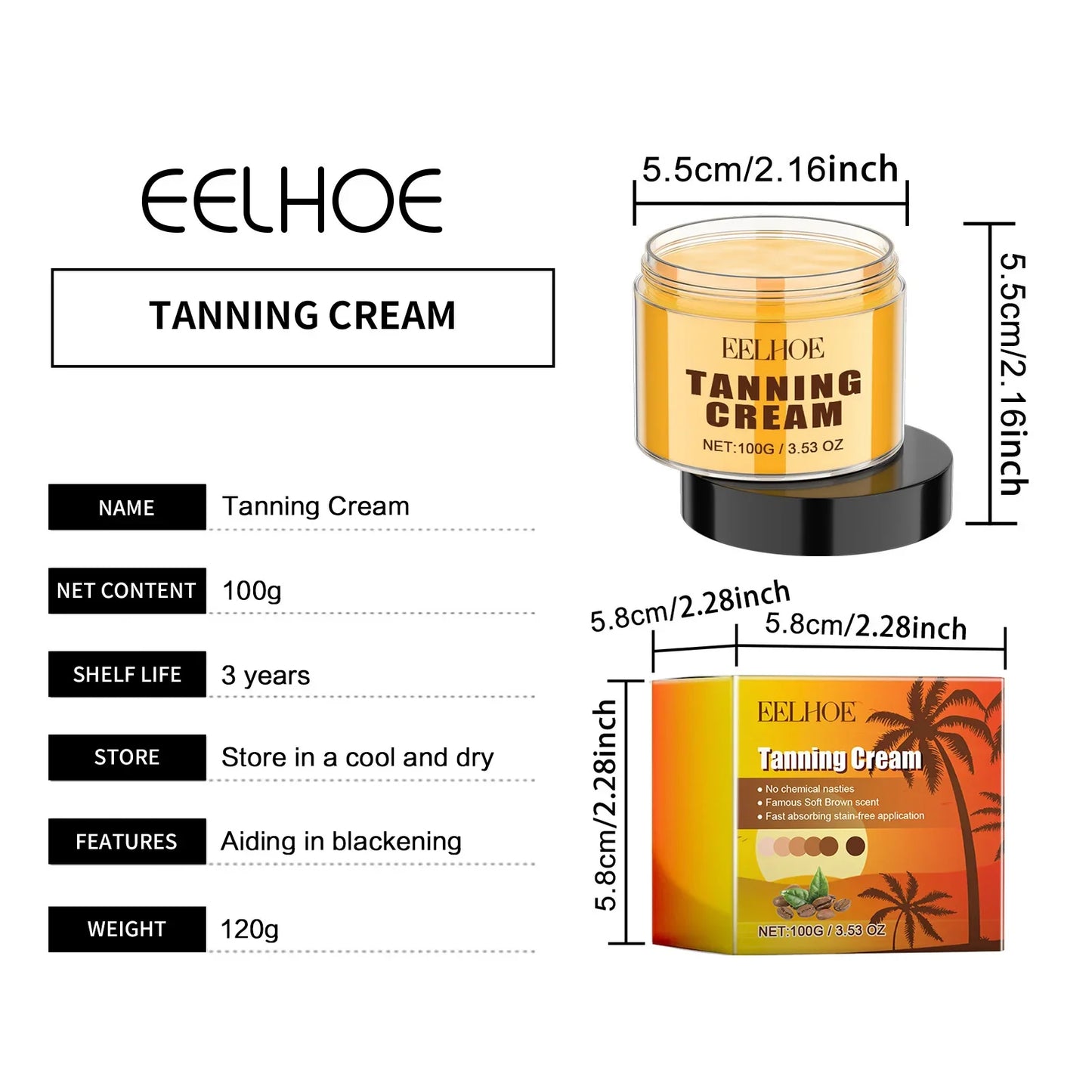 Self Tanning Cream Fake Tan Natural Glow Body Bronzing Nourishing Skin Summer Long Lasting Coloring Bronze Cream Sunless Tanner