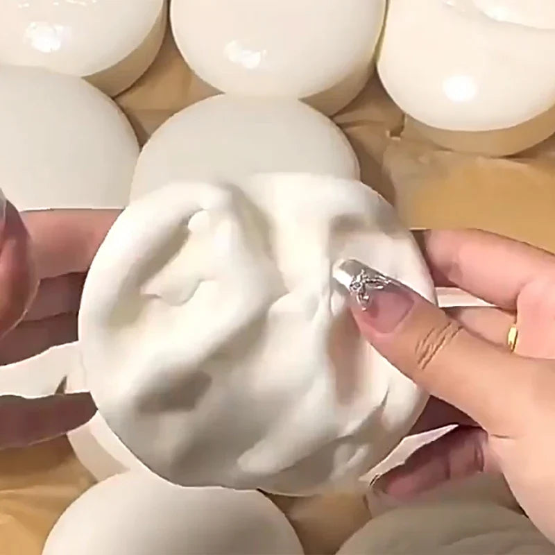 Squishy Yogurt Cake Bread Squeeze Toy Soft Stress Relief Slow Rising Sensory Fidget Toys for Adults Relaxing Gifts