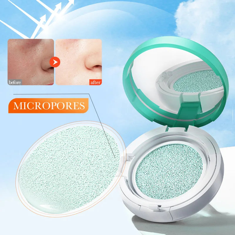 SADOER Air Cushion Whitening Hydrating Barrier Concealer BB Cream Brighten Moisturizing Sunscreen SPF60+ Anti-sunburn Makeup