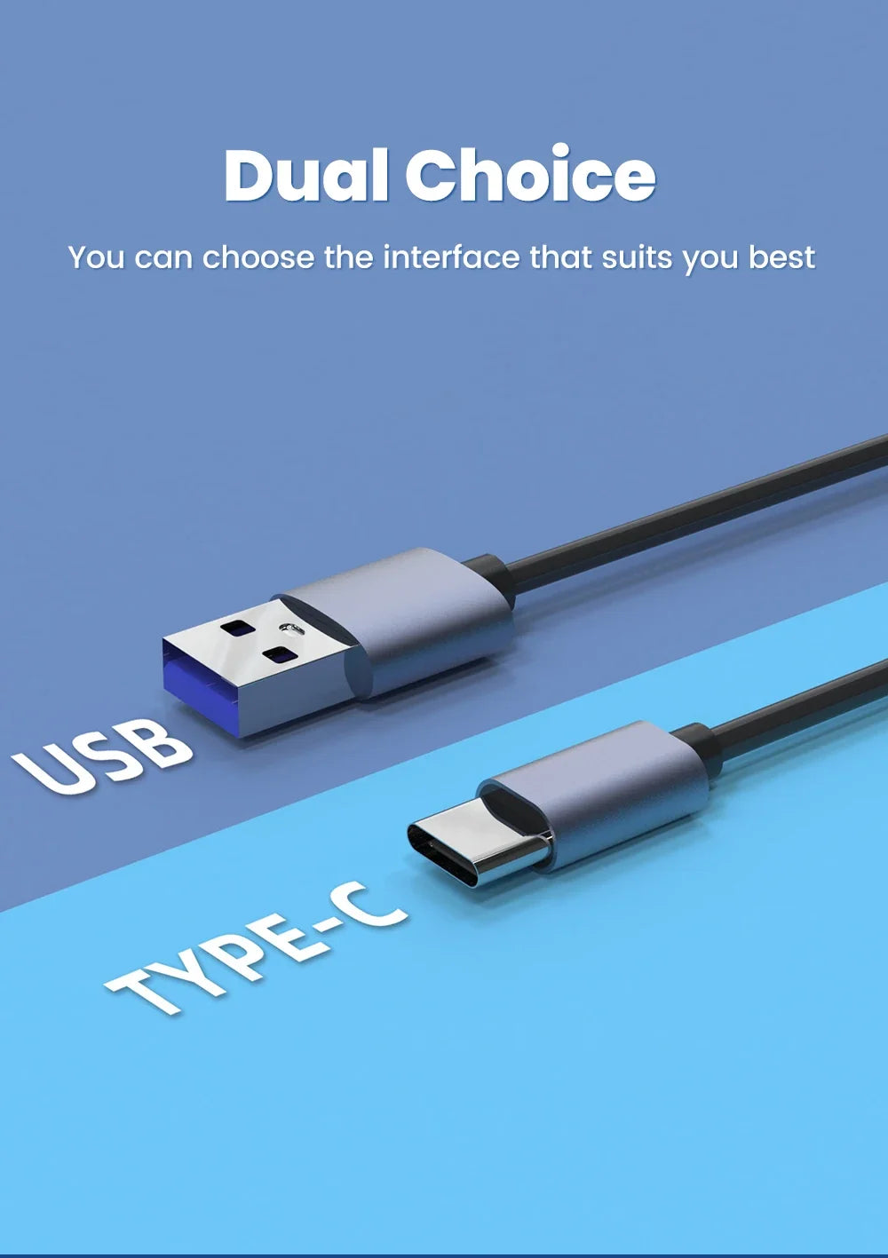 Elough 6 in 1 Card Reader SD TF XD CF M2 Memory Card Readers USB Adapter Type C High Speed Data Transfer Cardreader For Laptop