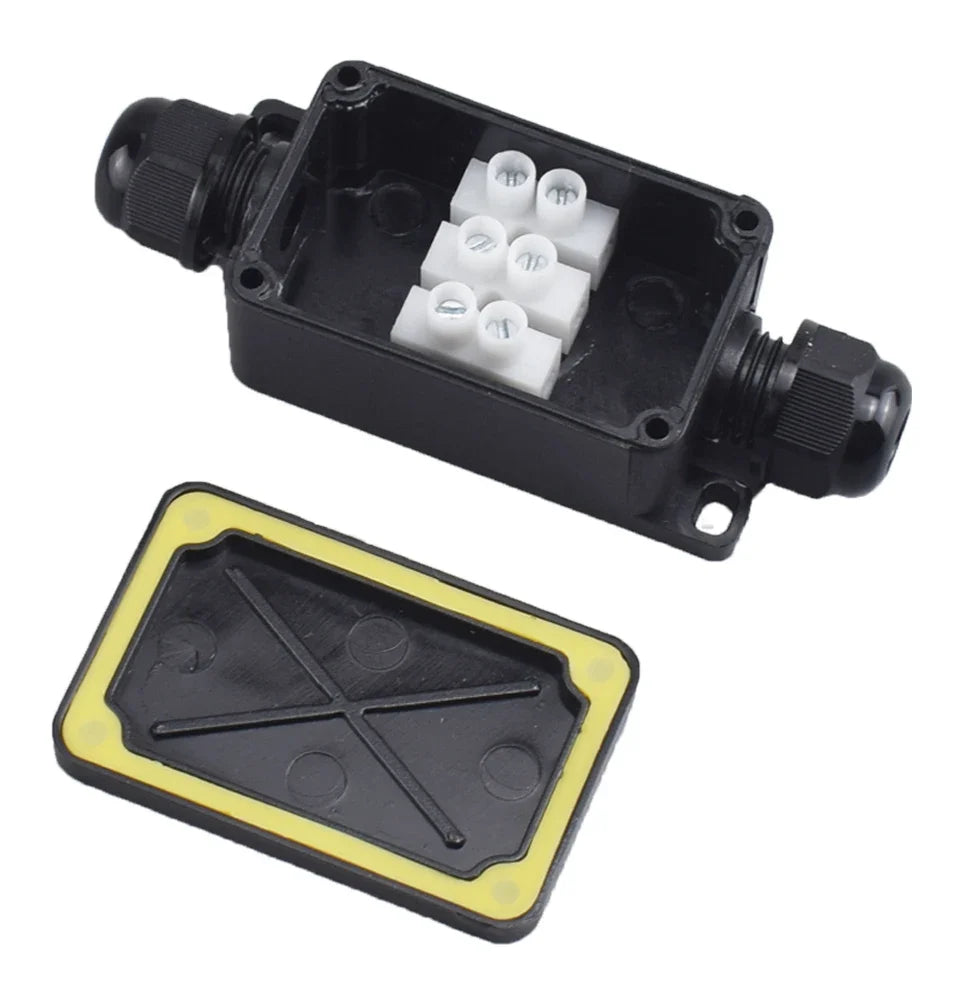 IP66 Waterproof Junction Box 2 Way 3 Way 3mm-6.5mm Cable Connector Sealed Retardant Electrical Outdoor Waterproof Box