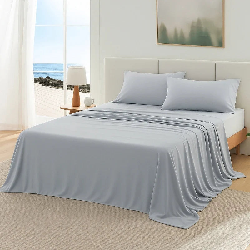 Summer Blanket Ice Silk Cooling Blanket Lightweight Breathable Air Condition Cooling Quilt Skin-friendly Duvet Comforter