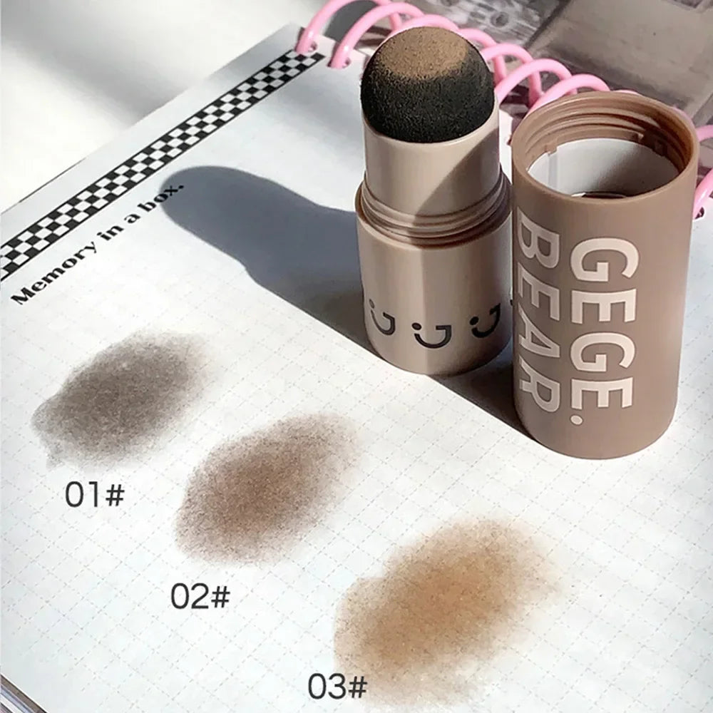 Gege Long Lasting Hairline Shadow Powder Hair Filling Repair Forehead Trimming Makeup Tool Bald Concealer Hair Coverage Beauty