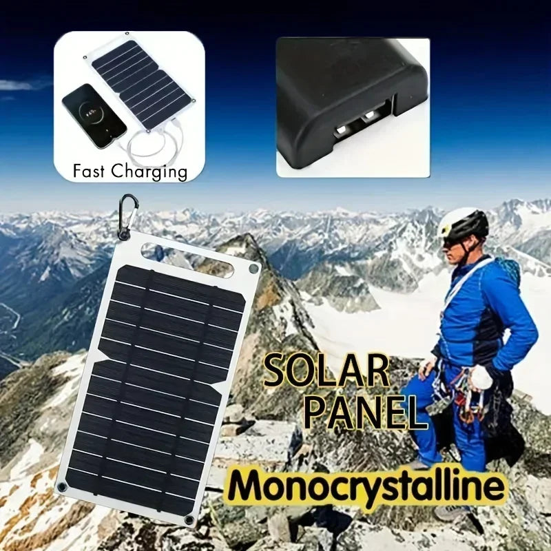 (U.S Stock) 35W Portable Foldable Solar Charger Panel Dual USB Ports Fast Charging  Power Bank iPhone Camping Outdoor Travel