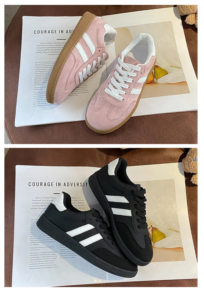 Autumn Women Casual Sports Shoes 2025 Comfortable Non Slip Outdoor Casual Shoes Soft Sole Retro Female Sneakers Zapatos Mujer