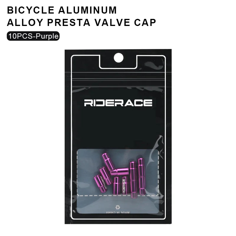 2/4/10Pcs Bicycle Tire Valve Cap Dustproof Lightweight Aluminum Alloy MTB Road Bike Tube Tyre Gas Nozzle Cover For FV Presta