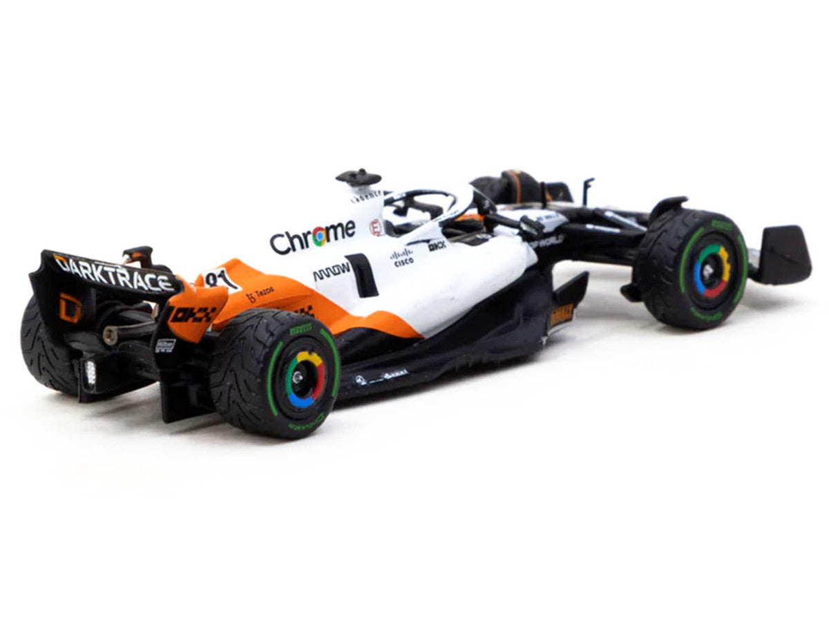 McLaren MCL60 #81 Oscar Piastri Formula One F1 "Monaco GP" (2023) "Global64" Series 1/64 Diecast Model by Tarmac Works
