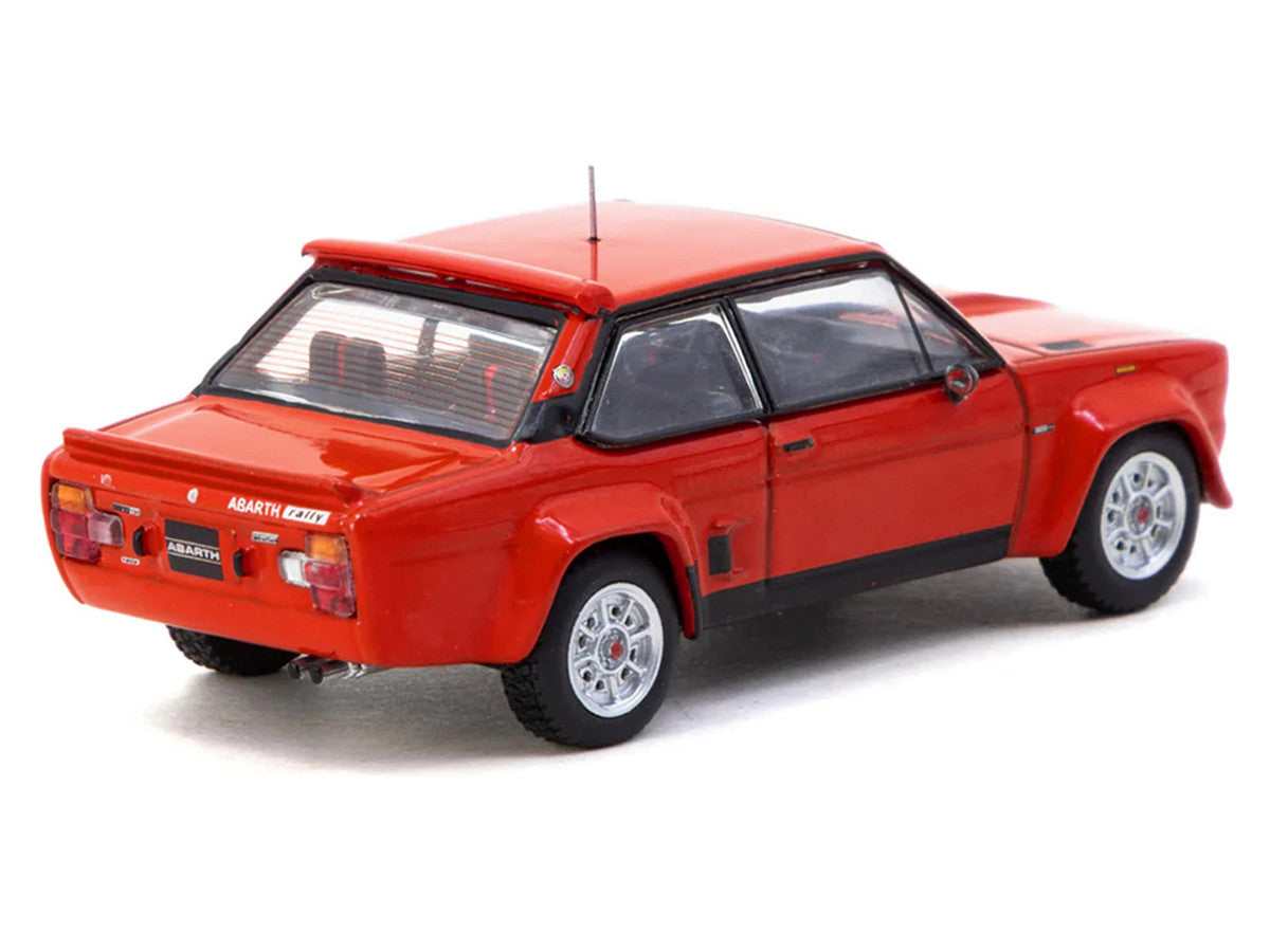 Fiat 131 Abarth Rally Stradale Red "Road64" Series 1/64 Diecast Model Car by Tarmac Works