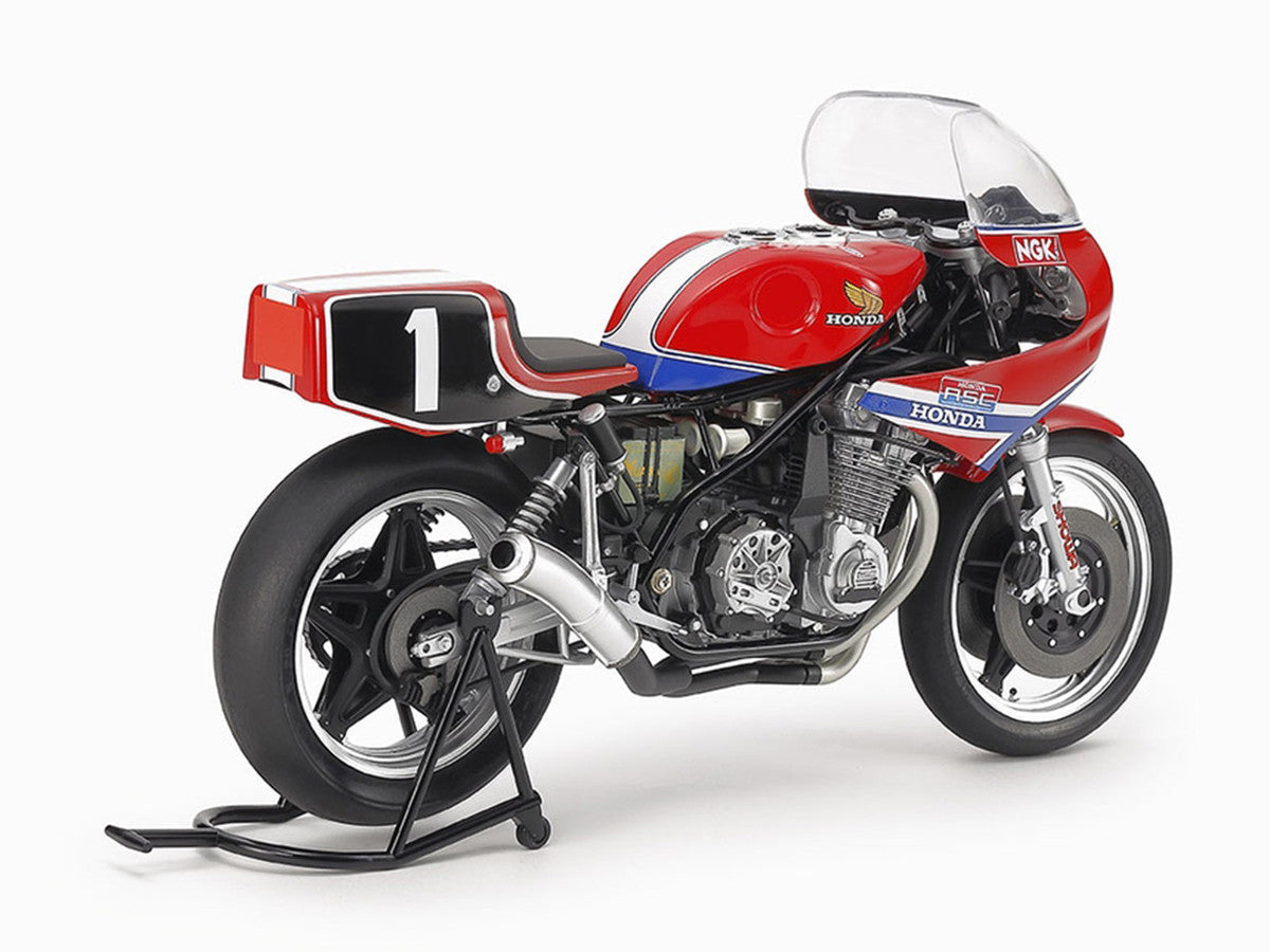 Model Kit Honda RS1000 Endurance Racer Motorcycle 1/12 Scale Model by Tamiya