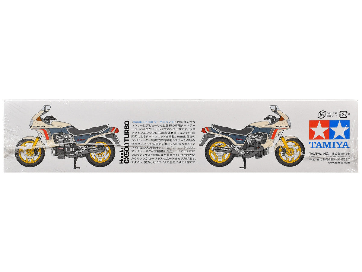 Model Kit Honda CX500 Turbo Motorcycle 1/12 Scale Model by Tamiya