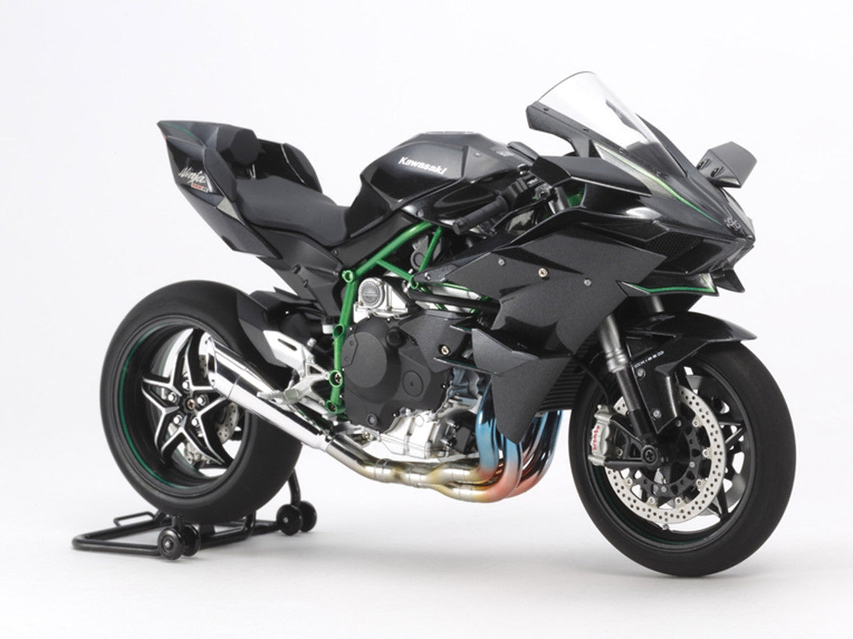 Model Kit Kawasaki Ninja H2R Motorcycle 1/12 Scale Model by Tamiya