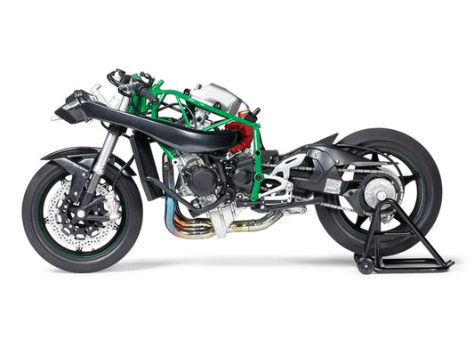 Model Kit Kawasaki Ninja H2R Motorcycle 1/12 Scale Model by Tamiya