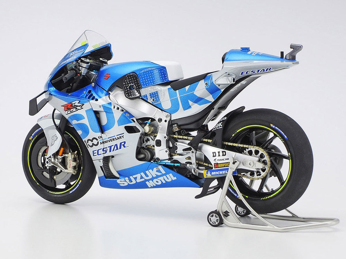 Model Kit Suzuki GSX-RR "Team Suzuki Ecstar" (2020) Motorcycle 1/12 Scale Model by Tamiya