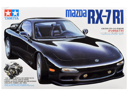 Model Kit Mazda RX-7 R1 1/24 Scale Model by Tamiya