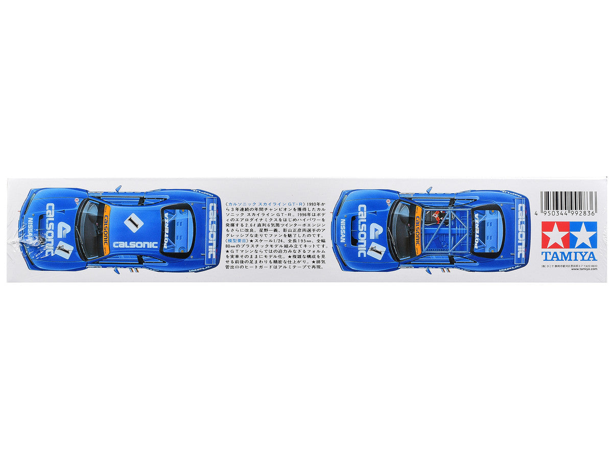 Model Kit Nissan Skyline GT-R "Calsonic" 1/24 Scale Model by Tamiya