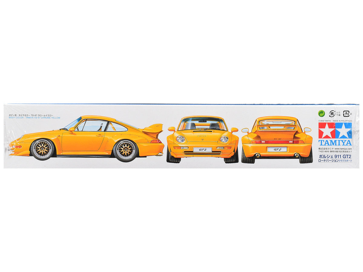 Model Kit Porsche 911 GT2 Street Version 1/24 Scale Model by Tamiya