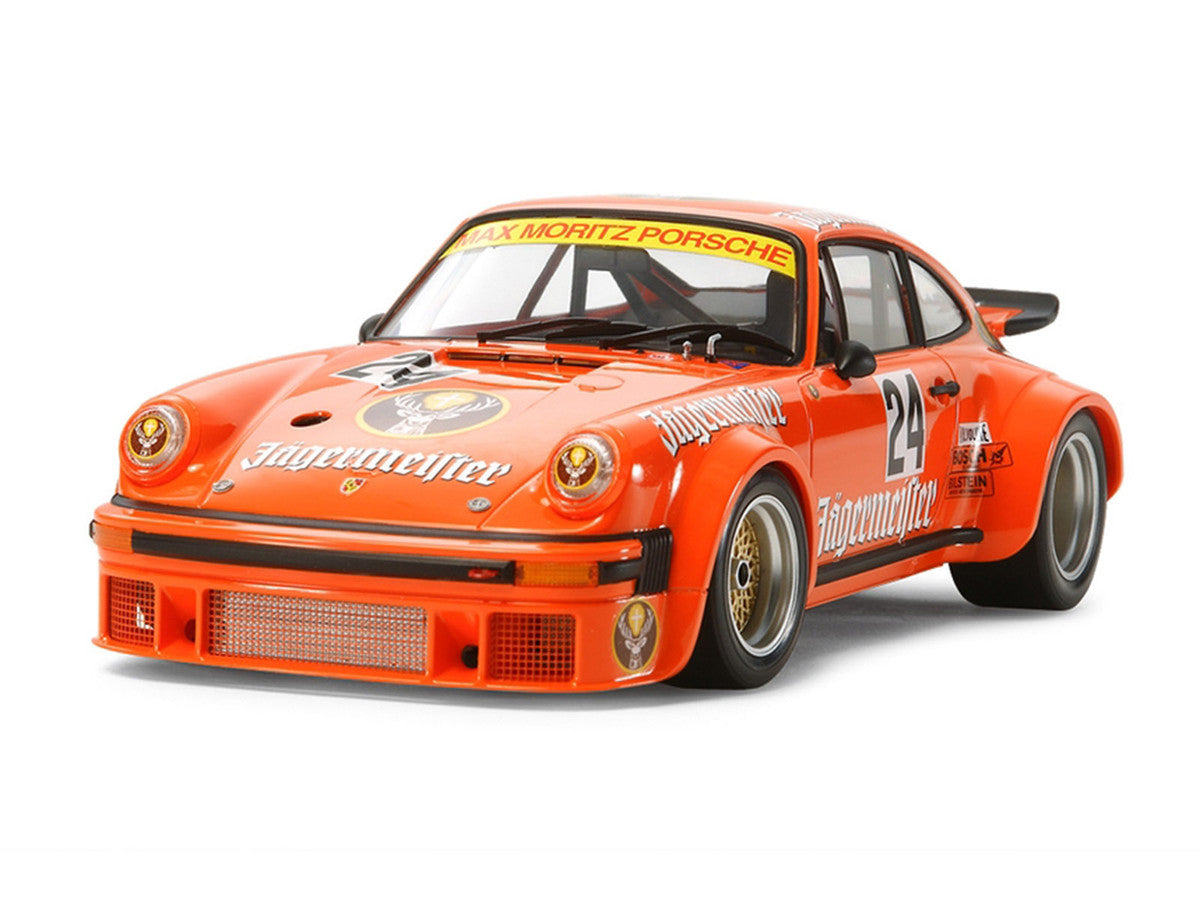 Model Kit Porsche Turbo RSR Type 934 "Jagermeister" 1/24 Scale Model by Tamiya